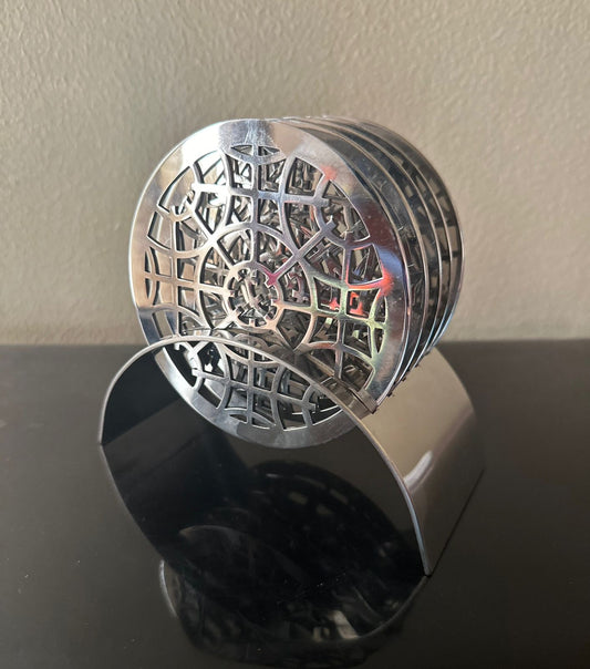 NEW The BioGeometry Coasters in steel